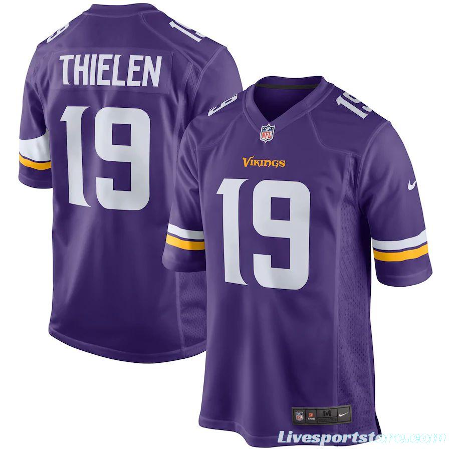 Men's Adam Thielen Purple Player Limited Team Jersey