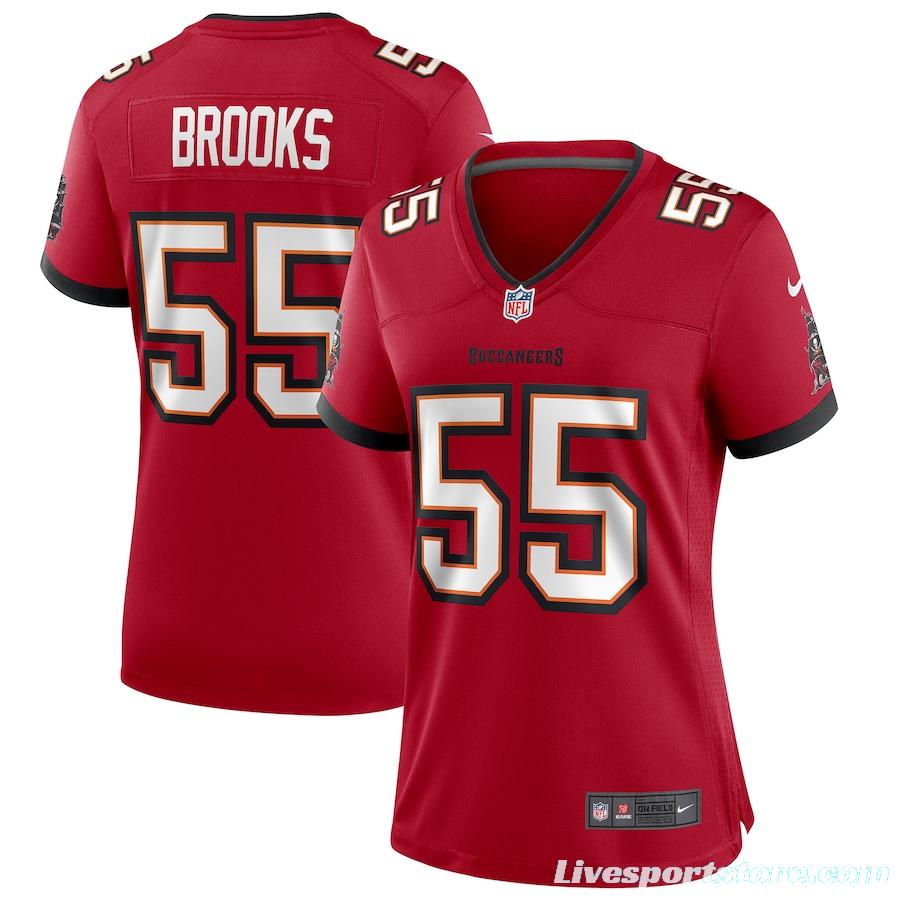 Women's Derrick Brooks Red Retired Player Limited Team Jersey