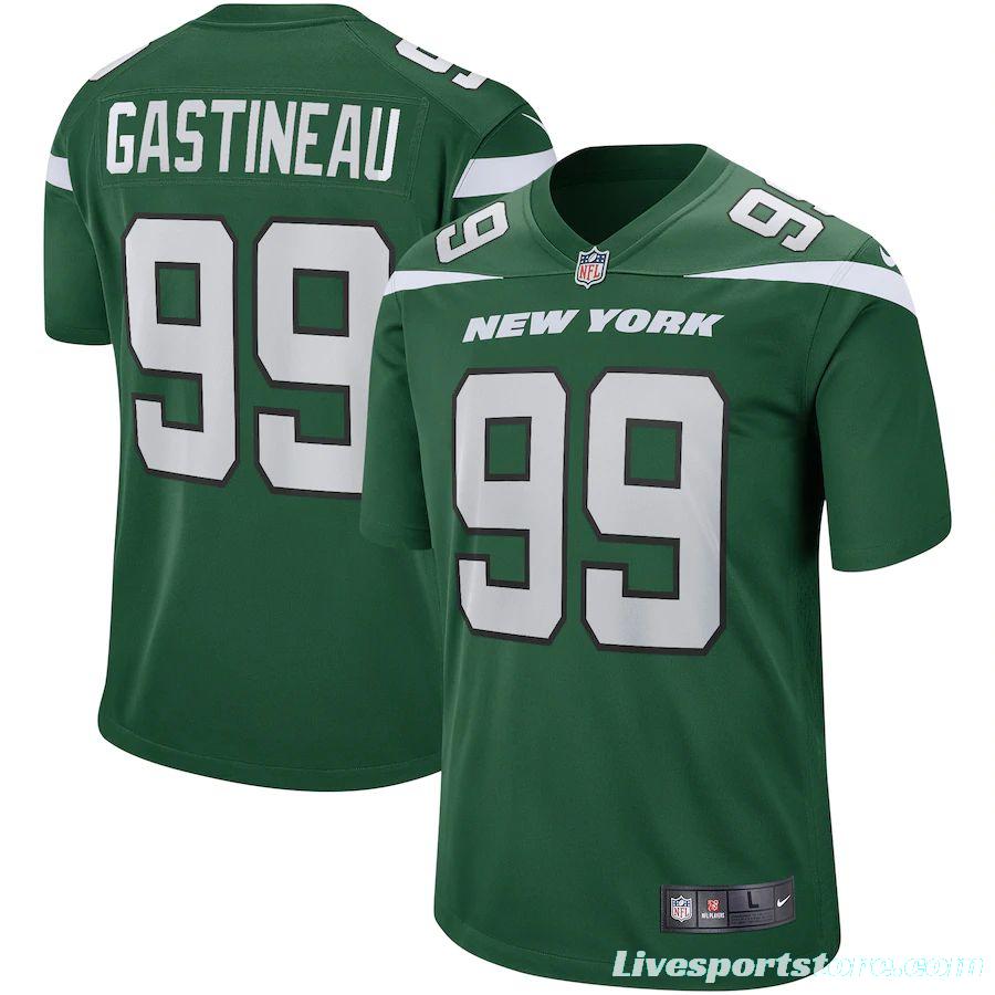 Men's Mark Gastineau Gotham Green Retired Player Limited Team Jersey