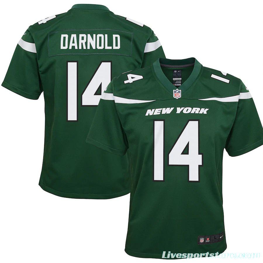 Youth Sam Darnold Gotham Green Player Limited Team Jersey