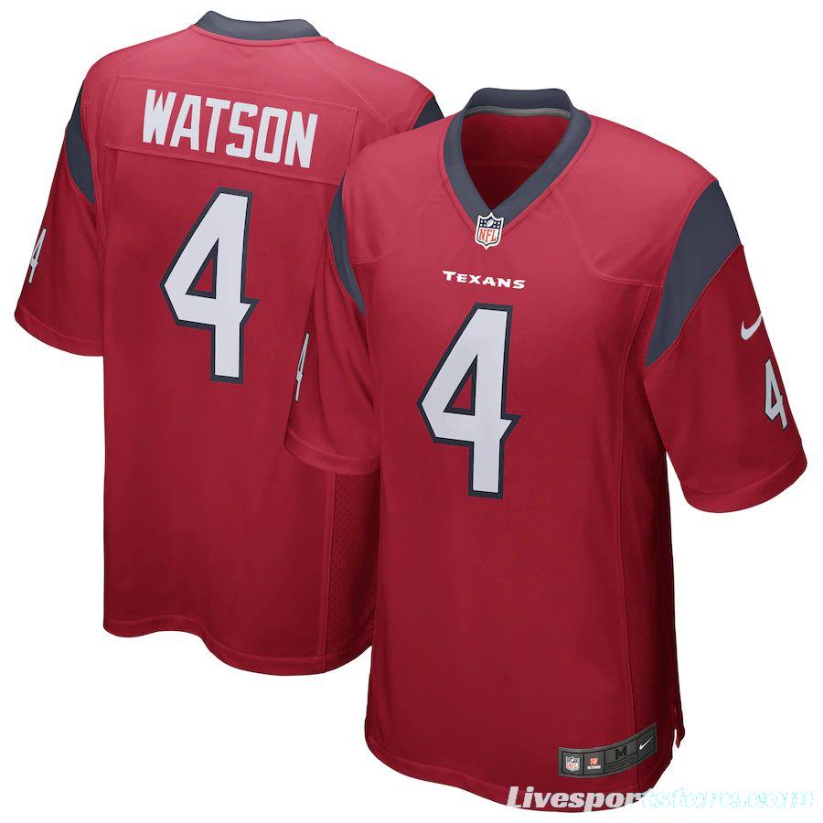 Men's Deshaun Watson Red Player Limited Team Jersey