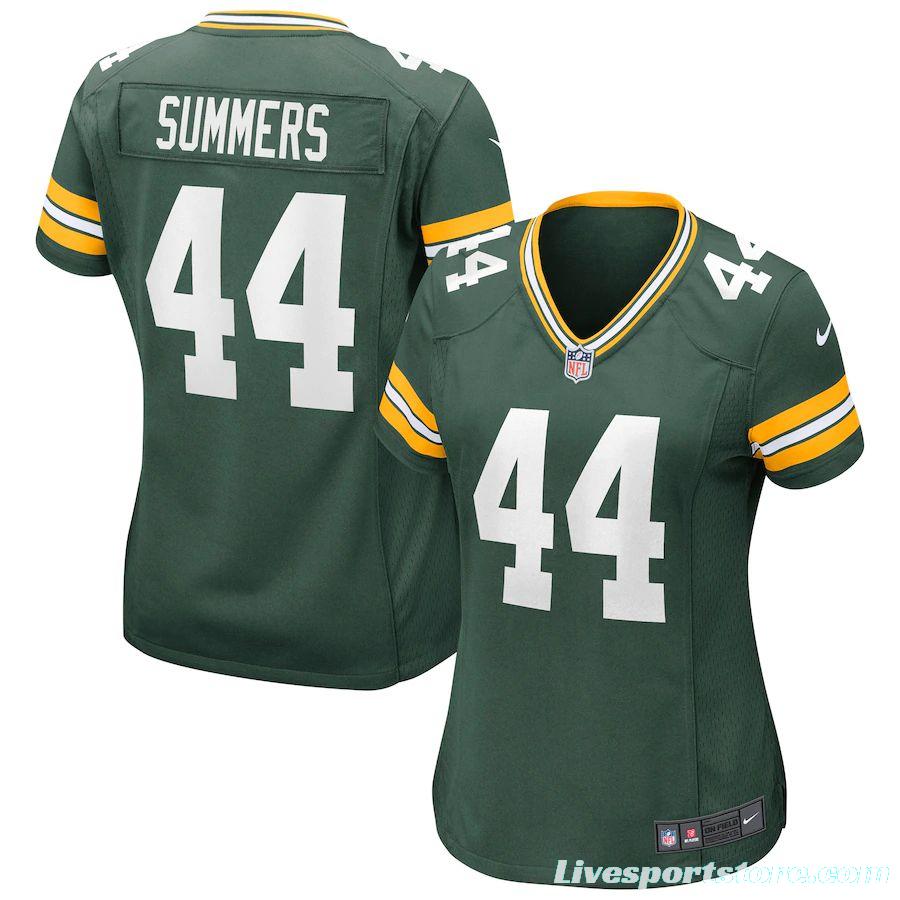 Women's Ty Summers Green Player Limited Team Jersey