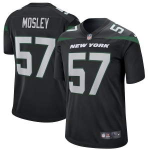 Men's C.J. Mosley Stealth Black Player Limited Team Jersey