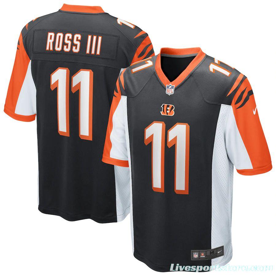 Men's John Ross III Black Player Limited Team Jersey