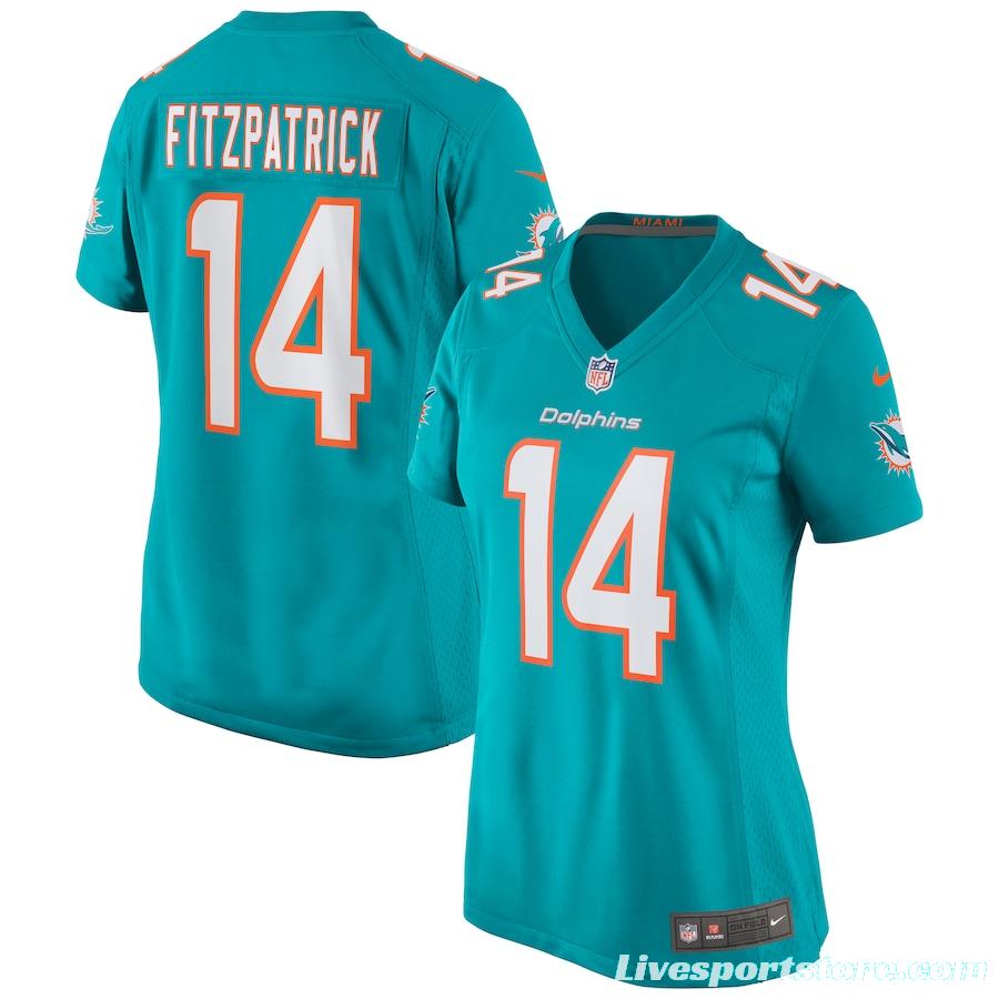 Women's Ryan Fitzpatrick Aqua Player Limited Team Jersey