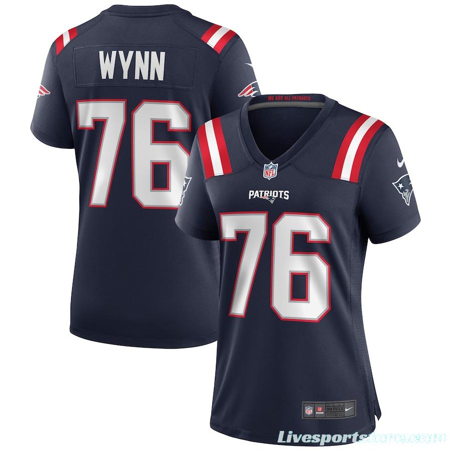 Women's Isaiah Wynn Navy Player Limited Team Jersey