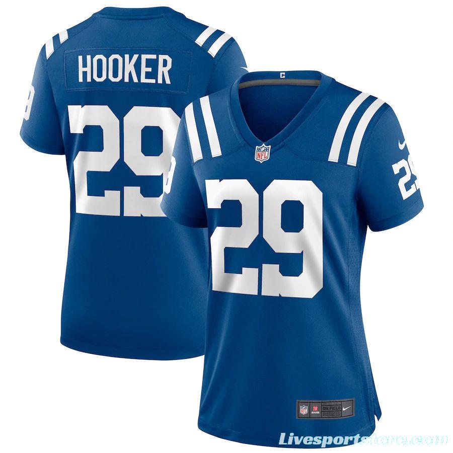 Women's Malik Hooker Royal Player Limited Team Jersey