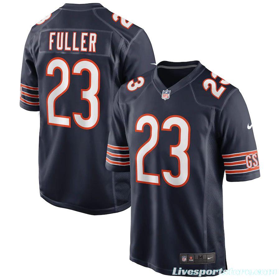 Men's Kyle Fuller Navy Player Limited Team Jersey