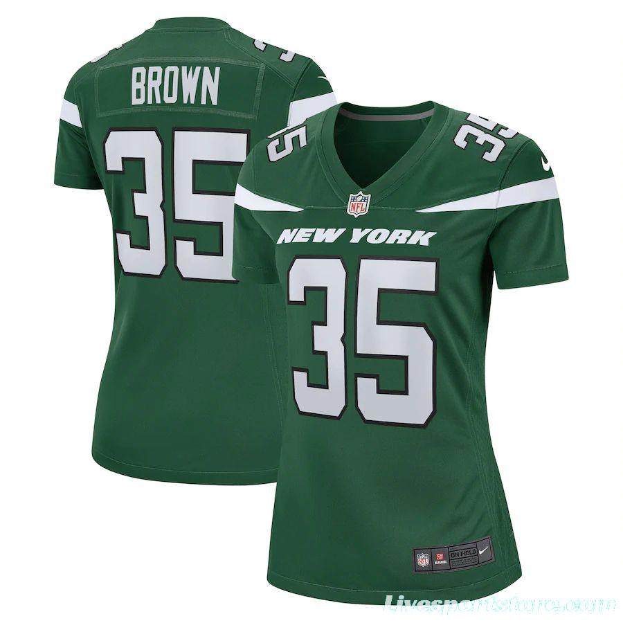 Women's Kyron Brown Gotham Green Player Limited Team Jersey