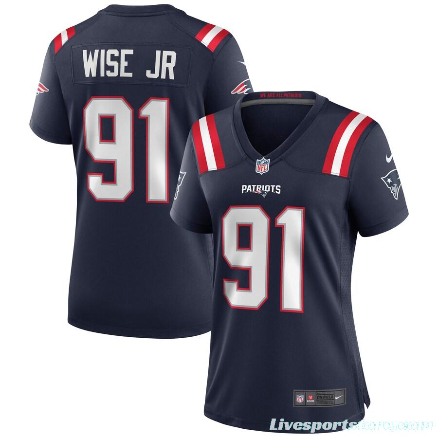 Women's Deatrich Wise Jr. Navy Player Limited Team Jersey