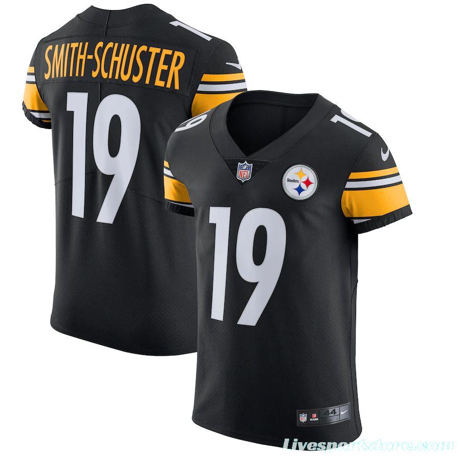 Men's Juju Smith-Schuster Black Vapor Player Elite Team Jersey