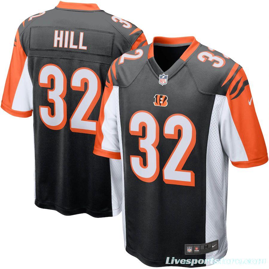 Men's Jeremy Hill Black Player Limited Team Jersey