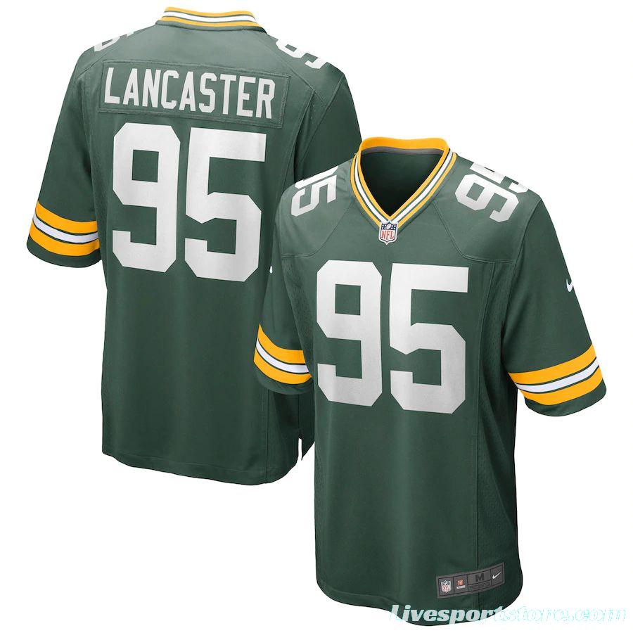 Men's Tyler Lancaster Green Player Limited Team Jersey