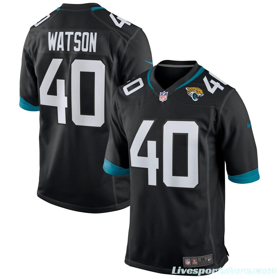 Men's Brandon Watson Black Player Limited Team Jersey