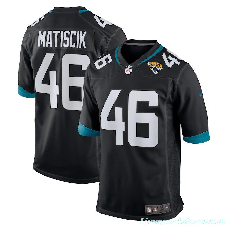 Men's Ross Matiscik Black Player Limited Team Jersey