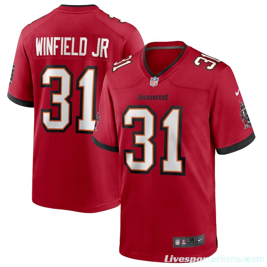 Men's Antoine Winfield Jr. Red 2020 Draft Pick Player Limited Team Jersey