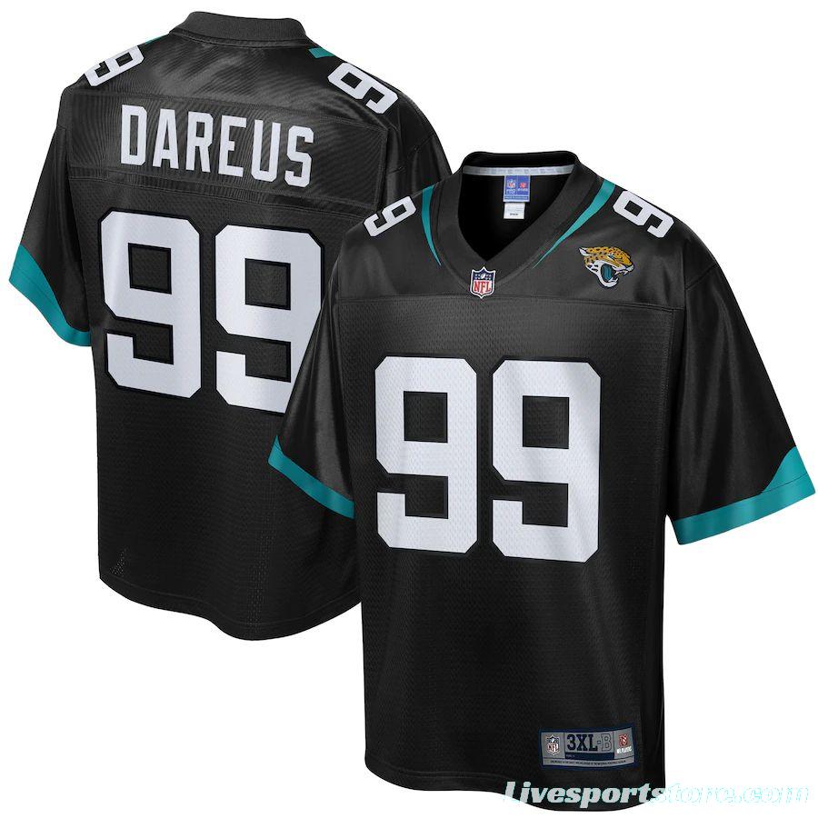 Men's Marcell Dareus Pro Line Black Player Limited Team Jersey