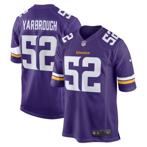 Men's Eddie Yarbrough Purple Player Limited Team Jersey