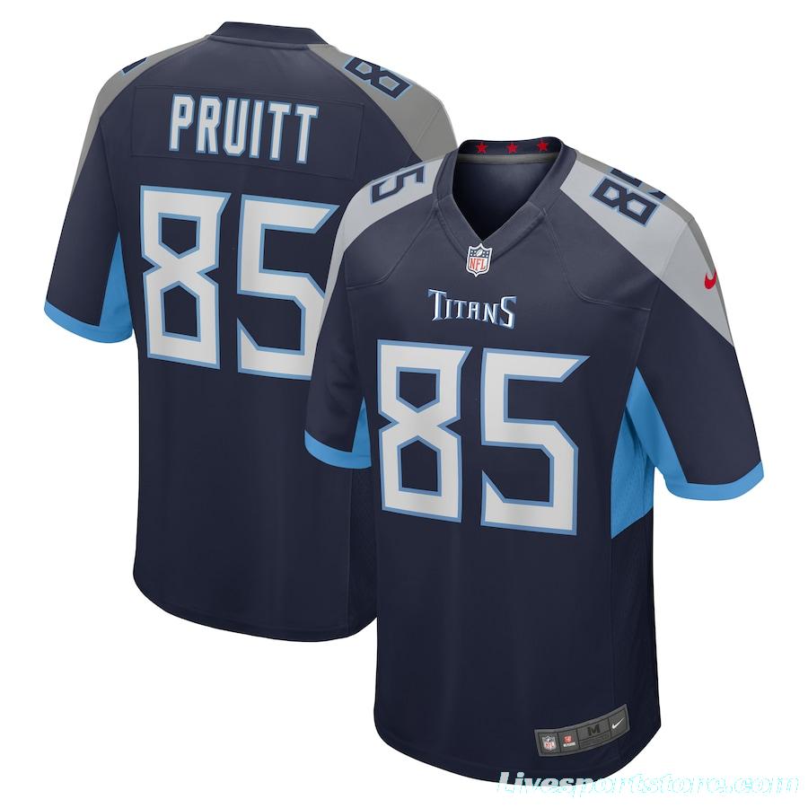 Men's MyCole Pruitt Navy Player Limited Team Jersey