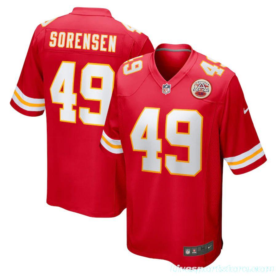 Men's Daniel Sorensen Red Player Limited Team Jersey