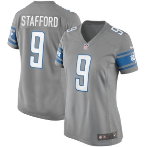 Women's Matthew Stafford Silver Alternate Player Limited Team Jersey