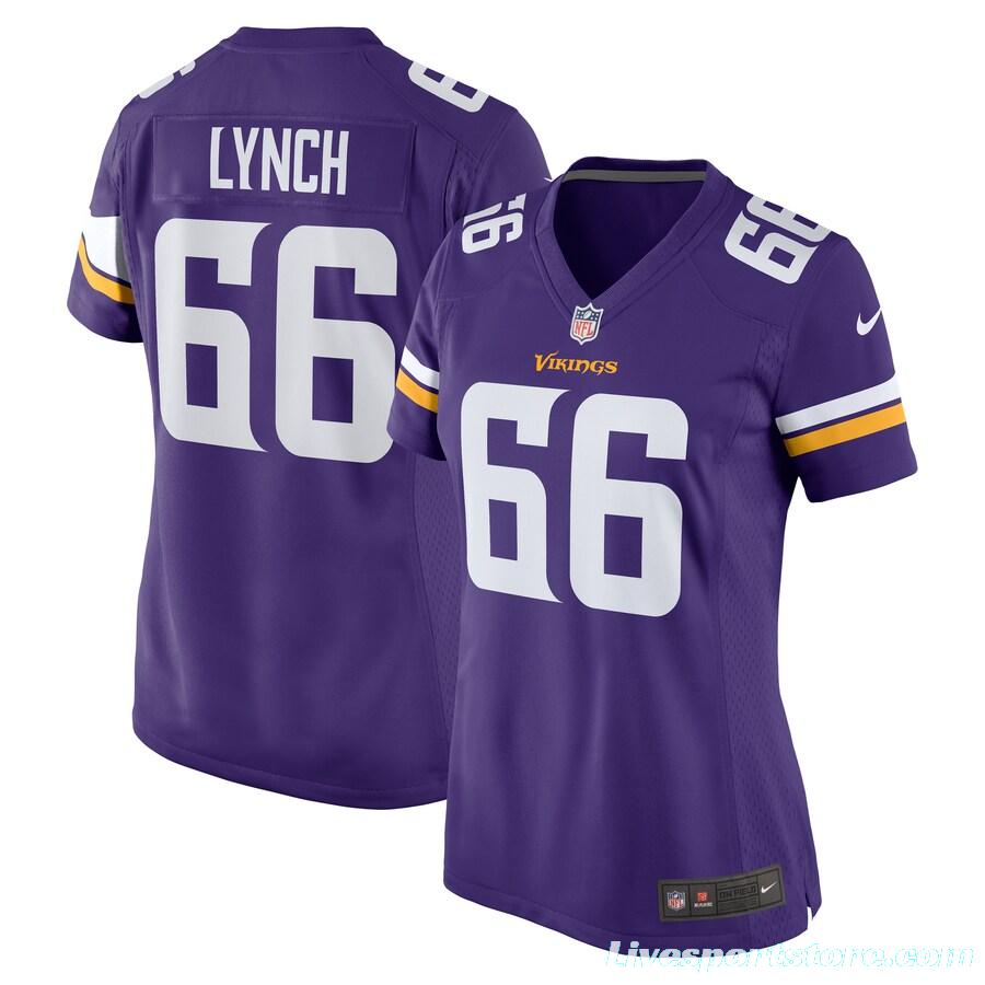 Women's James Lynch Purple Player Limited Team Jersey