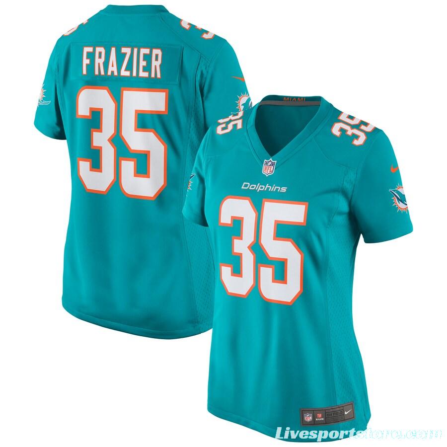 Women's Kavon Frazier Aqua Player Limited Team Jersey