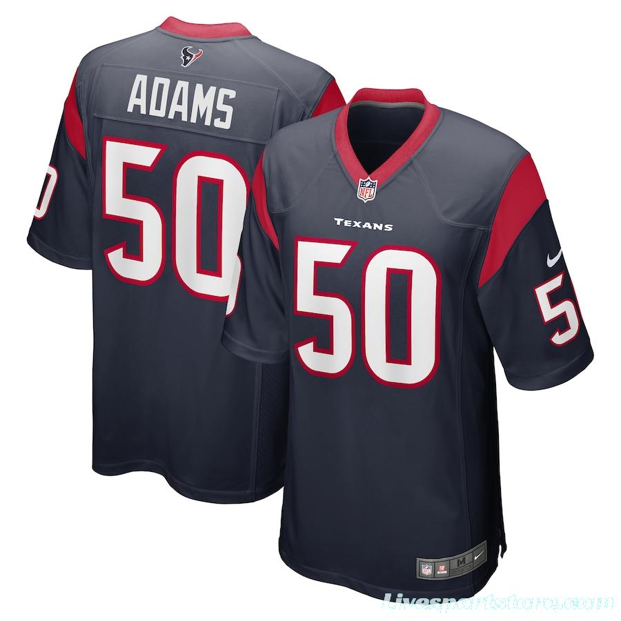 Men's Tyrell Adams Navy Player Limited Team Jersey