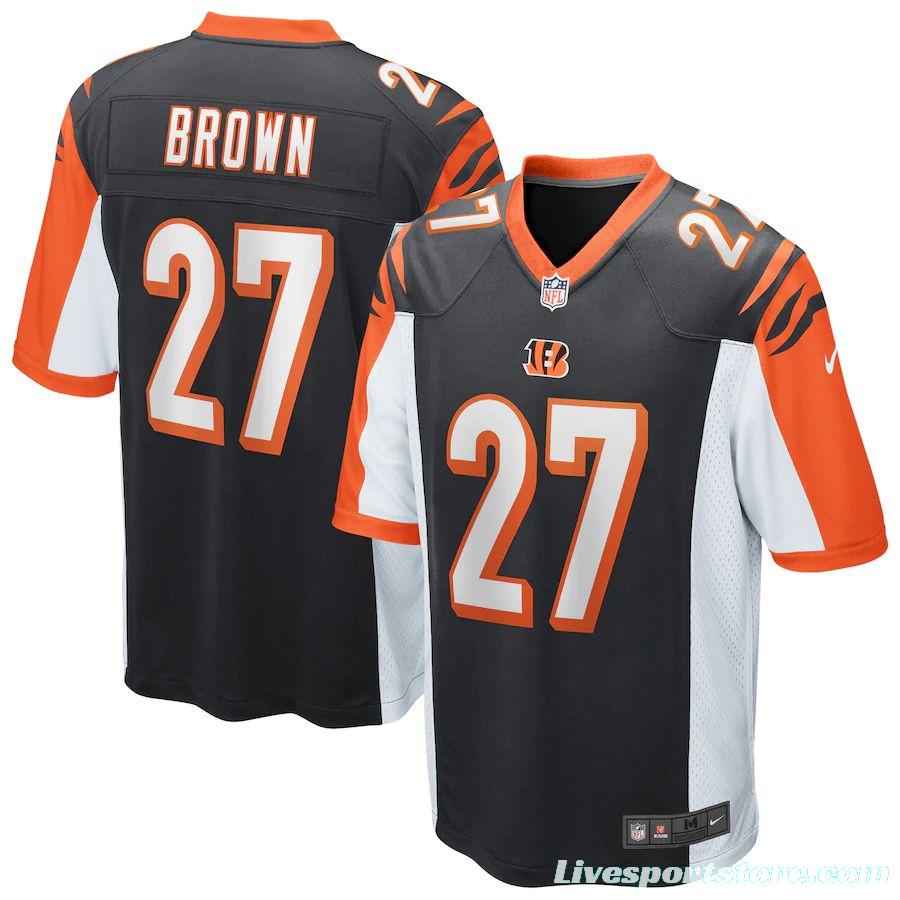 Men's Tony Brown Black Player Limited Team Jersey