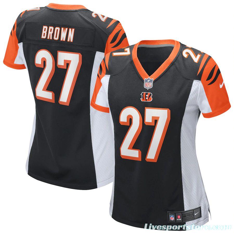 Women's Tony Brown Black Player Limited Team Jersey