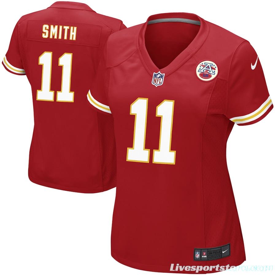 Women's Alex Smith Red Player Limited Team Jersey