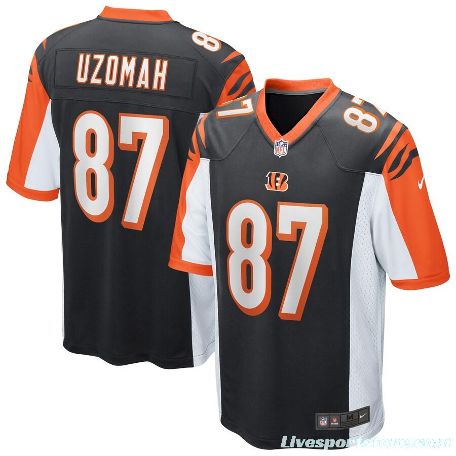 Men's C.J. Uzomah Black Player Limited Team Jersey