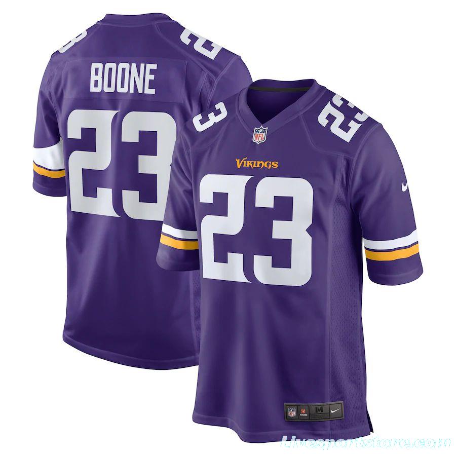 Men's Mike Boone Purple Player Limited Team Jersey