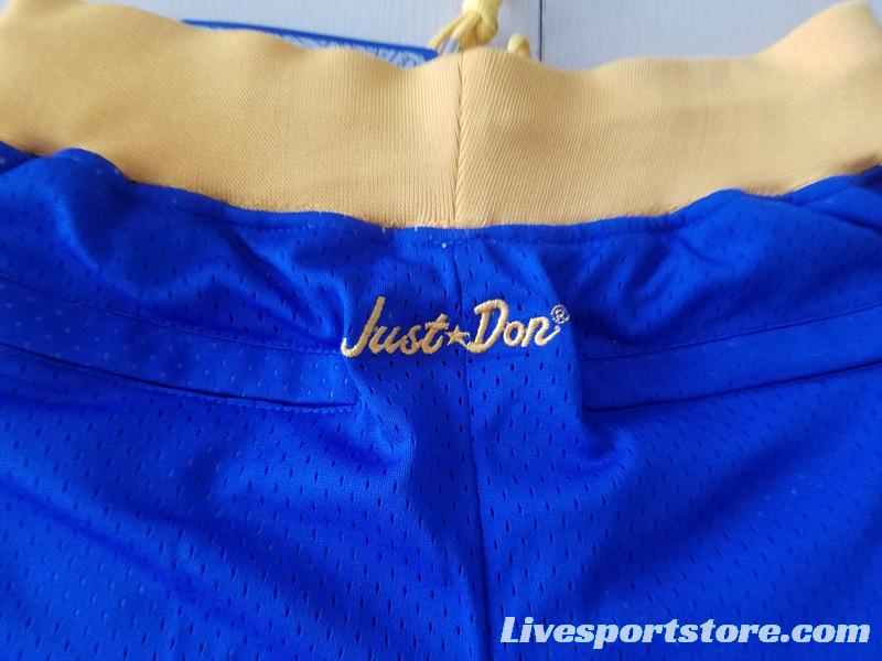 Golden State 1995-96 Throwback Classics Basketball Team Shorts