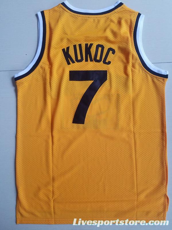 Toni Kukoc 7 Jugoplastika Split Basketball Jersey