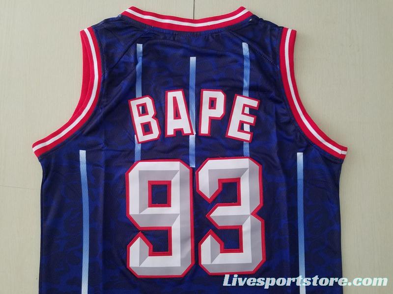 Men's No. 93 Fashion Edition Basketball Jersey