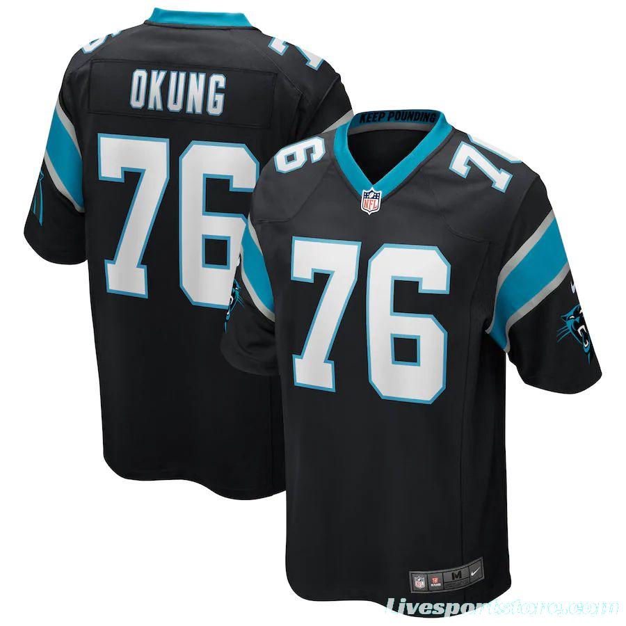 Men's Russell Okung Black Player Limited Team Jersey