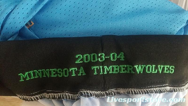 Minnesota 2003-04 Throwback Classics Basketball Team Shorts