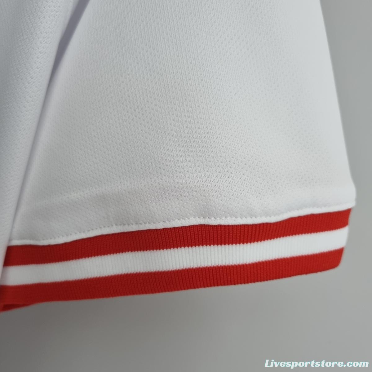 2022 Denmark Hummel x BLS Hafnia Limited Edition White Soccer Jersey