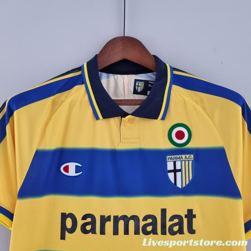 Retro Parma 99/00 Home Soccer Jersey