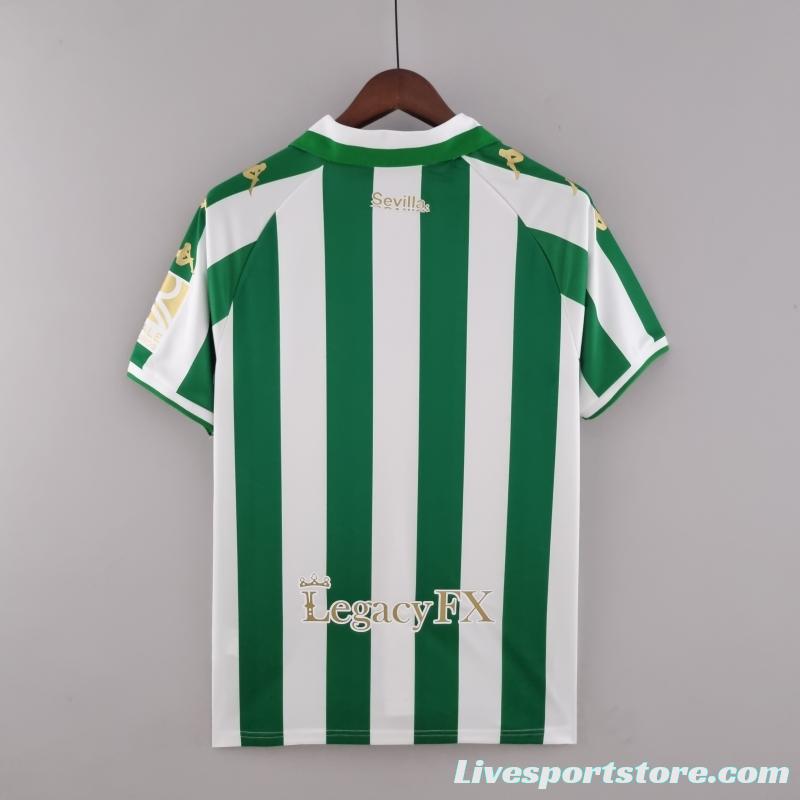 22/23 Real Betis King's Cup Version Home Soccer Jersey