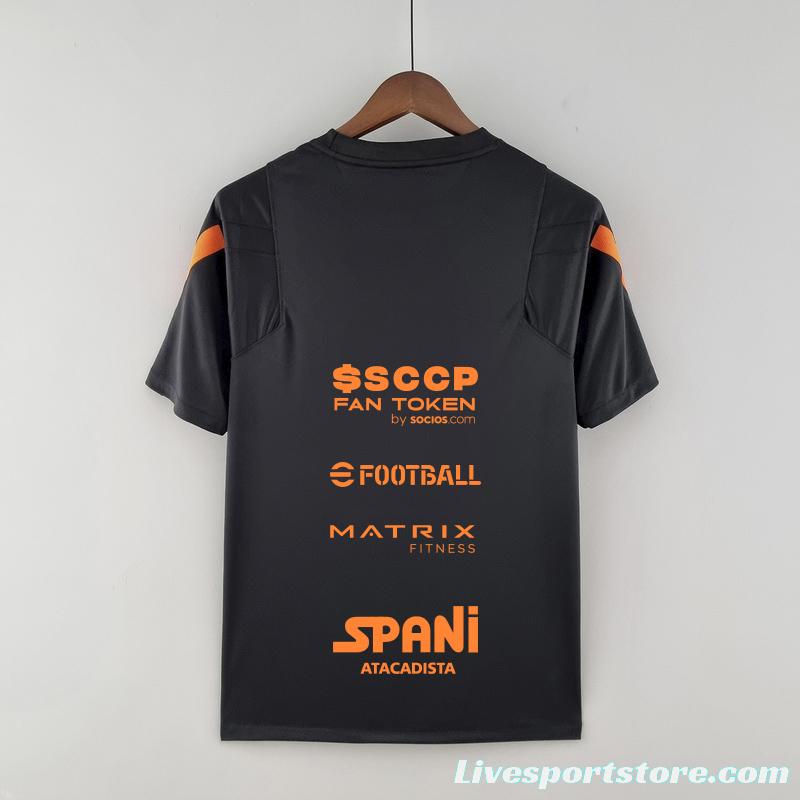 22/23 All Sponsors Corinthians Pre-match Training Black