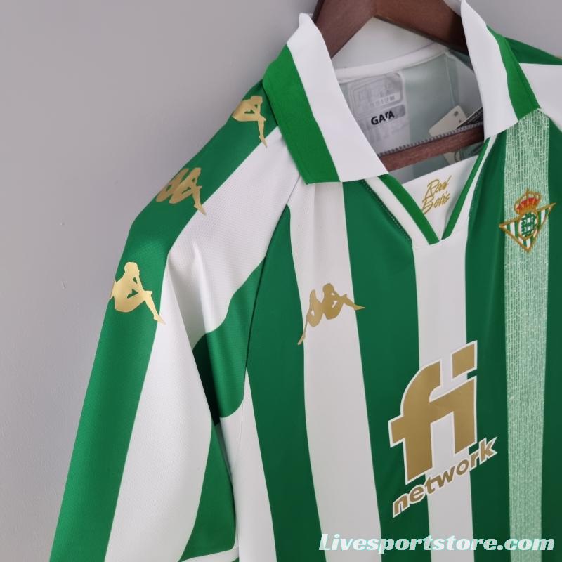 22/23 Real Betis King's Cup Version Home Soccer Jersey