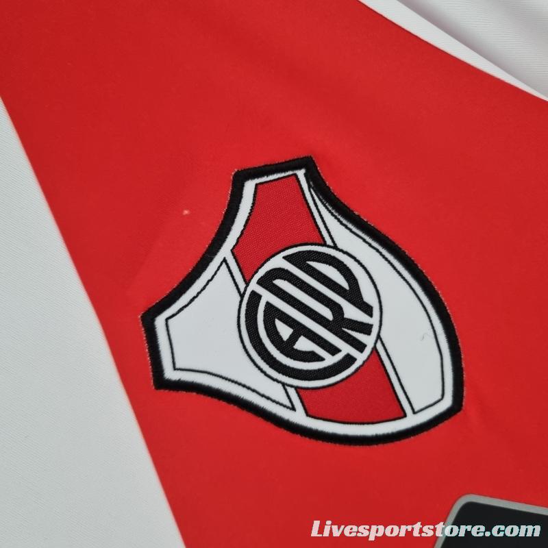 Retro River Plate 15/16 Home Soccer Jersey