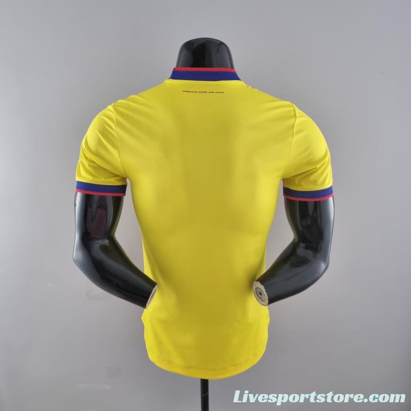 Player Version 2022 Colombia Special Edition Yellow