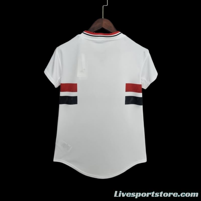 22/23 São Paulo Woman Home  Soccer Jersey