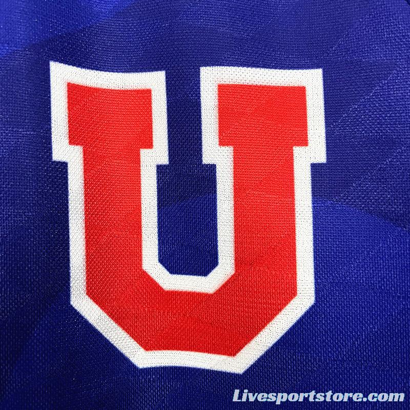 Retro 96 97 Universidad de Chile Home Soccer Jersey