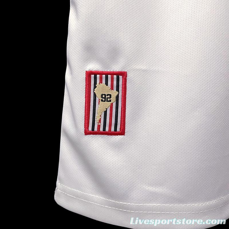 22/23 Vest Sao Paulo Home White Soccer Jersey