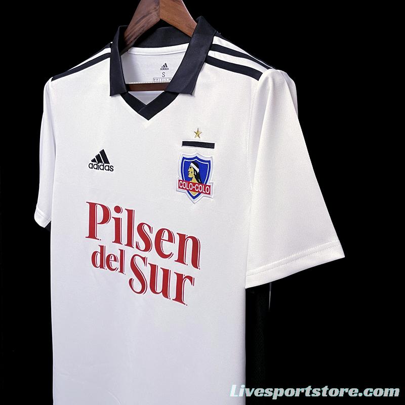 22/23 Colo Colo Home  Soccer Jersey