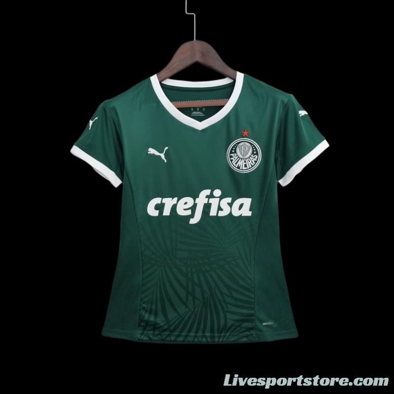 22/23 Palmeiras Woman Home  Soccer Jersey